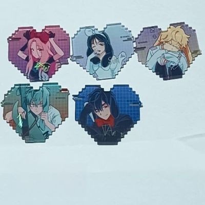 Alien Stage Heart Magnet