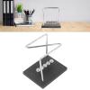 Balance Pendulum Ball, Metal Pendulum Balls Physics Science Toys, Office Games Desktop Decoration with Iron and Birch Base, Stress Relieving Ornament for Kids Adults Home Office De view 3
