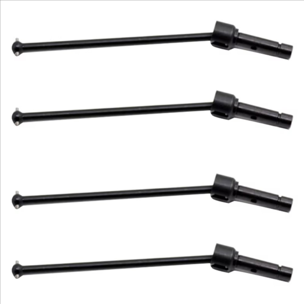 AQWBTYD Compatible with Yikong YK4082 YK4083 for Absima for Yucatan CR1.8 1/8 RC Crawler Car Upgrade Parts Metal Rear CVD Driveshaft RC Car DriveShafts