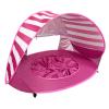 ZIZEV Baby Beach Tent, Sturdy Cloth Pop Up Sun Shelter with UPF50+ Protection and Vibrant Stripes, Portable Play Tent for Outdoor Camping and Beach view 1