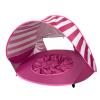 ZIZEV Baby Beach Tent, Sturdy Cloth Pop Up Sun Shelter with UPF50+ Protection and Vibrant Stripes, Portable Play Tent for Outdoor Camping and Beach view 2