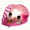 ZIZEV Baby Beach Tent, Sturdy Cloth Pop Up Sun Shelter with UPF50+ Protection and Vibrant Stripes, Portable Play Tent for Outdoor Camping and Beach view 4