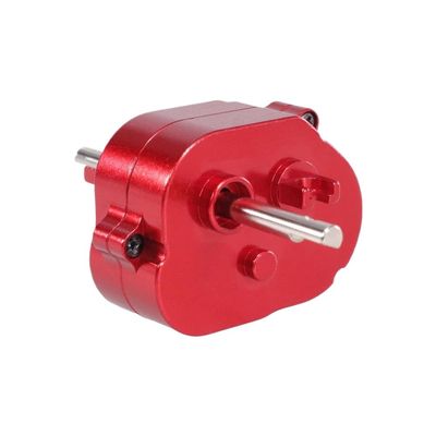 Gearbox Frame Medium Box Assembly for MN 1 12 MN82 LC79 MN78 MN168 MN99sV2RC Compatible with Car Metal Medium Box Gear Cover Upgrade(Red)