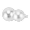 ANGGREK Stress Metal Slider, Portable Stress Relieving Rotate Fingertip Gourd Toy Decompression for ADHD (Silver) view 4