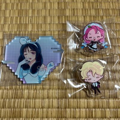 Alien Stage Rabbit Series Magnet Acrylic Clip Miji SUA Luca