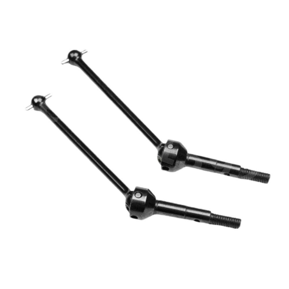 MIGHTY SCAPERS 2Pcs Metal Drive Shafts Compatible with WR8 Flux 3.0 RC Cars for Front and Rear Axle Upgrade