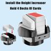 2-in-1 Automatic Card Shuffler and Dealer,360 Rotating Smart Card Dealing Machine with 4 Decks Capacity,Rechargeable Electric Poker Shuffling Machine Support 8 Players,for Blackjack Games view 4