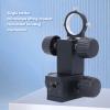 Adfaga Microscope Adjustment Bracket Heavy Duty Aluminum Alloy XY Axis Precision Adjustable Stand Mount with 40mm Range for Laboratory Industrial Microscope Lens Holder 2 Pack Incl view 2