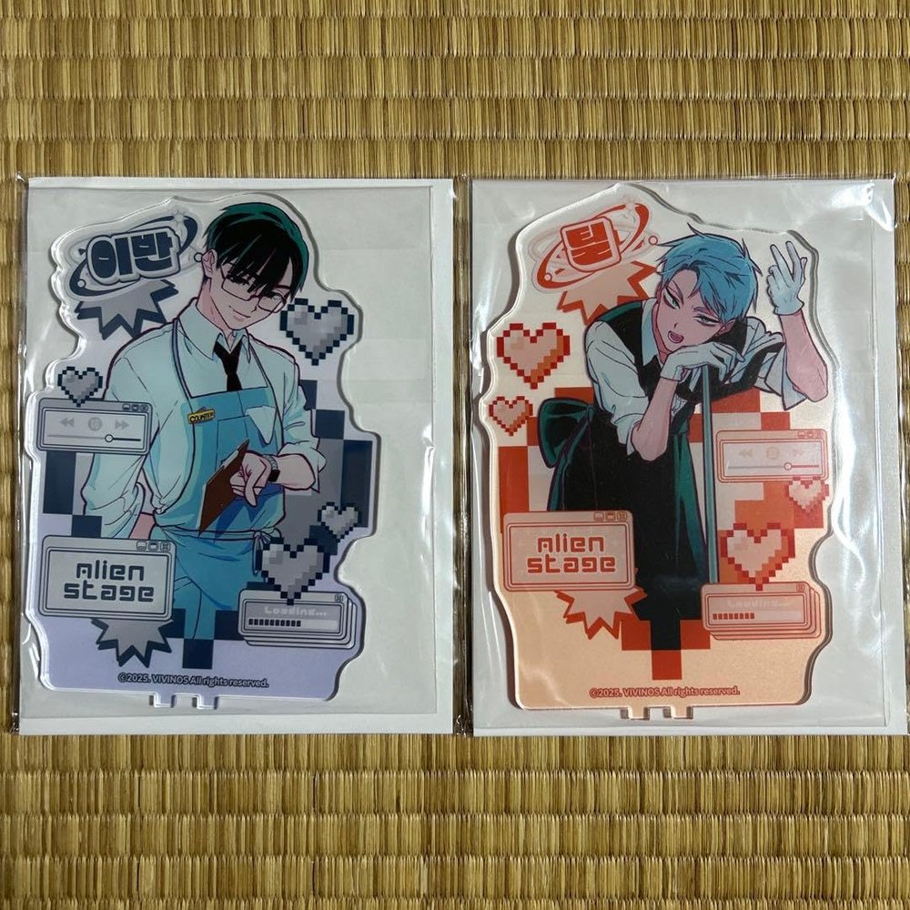 Alien Stage Animate Cafe Acrylic Stand Till Ivan