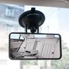 Adjustable Baby Car Mirror for Car Truck SUV, Universal Clip on Rear View Mirror for Child Observation, 360 Degree Rotating Shatterproof High Definition Safety Interior Vision (Suction Cup) view 1
