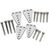 For Axial For SCX10 Honcho Dingo 1/10 4PCS Metal Shock Absorber Mount Adjust Height Angle Stand RC Crawler Truck Parts Rc Models Accessories(Silver) view 1