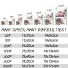 Phalaenopsis Orchids in A Porcelain Vase 500 Pieces Puzzle for Adults, Educational Intellectual Jigsaw Puzzle,Flowers Fantasy Puzzles for Adults Fun Game 15.2 * 20.8 Inch view 4
