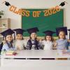 2026 Graduation Decorations - Orange Glitter Class of 2026 Banner, We are So Proud of You, Congrats Grad 2026, 2026 Graduation Party Decorations (Pre-Assembly) (Orange) view 4