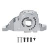RC Crawlers Components For TRX-4 For TRX-6 1/10 RC Crawler Car Truck Upgrade Parts Replacement Metal Motor Engine Mount Base Decoration Accessories(Silver,Motor Base) view 2