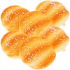 Garneck 6pcs Pu Bread Toy Simulation Bread Model Realistic Food Props Photography Decoration Cake Shop for Home Party Kitchen Toys view 1