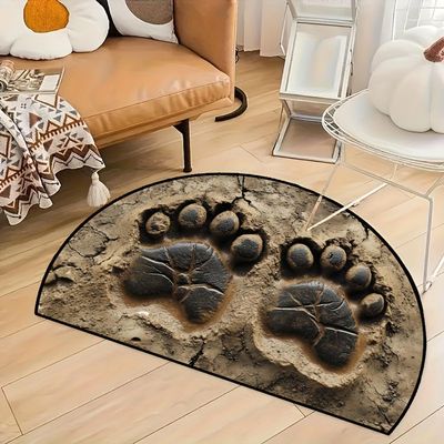 3D Optical Illusion Rug,Dog Gets Scared of 3D Carpet,2026 New Muti-Design Hole Rug,Funny Three-Dimensional Carpet to Prank with Secure Non-Slip,Easy Clean Doormat for Entrance