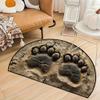 3D Optical Illusion Rug,Dog Gets Scared of 3D Carpet,2026 New Muti-Design Hole Rug,Funny Three-Dimensional Carpet to Prank with Secure Non-Slip,Easy Clean Doormat for Entrance view 1