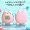 Protective Case Compatible with Tamagotchi Paradise, Cute Standing Dog Design with Button Caps & Anti-Lost Lanyard, Skin-Friendly (Blue) view 4