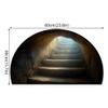 3D Optical Illusion Rug,Dog Gets Scared of 3D Carpet,2026 New Muti-Design Hole Rug,Funny Three-Dimensional Carpet to Prank with Secure Non-Slip,Easy Clean Doormat for Entrance view 2