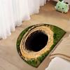 3D Optical Illusion Rug,Dog Gets Scared of 3D Carpet,2026 New Muti-Design Hole Rug,Funny Three-Dimensional Carpet to Prank with Secure Non-Slip,Easy Clean Doormat for Entrance view 4
