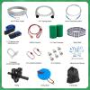 FAHKNS 120FT Zip Line Kit for Kids Adults: Up to 400LBS Quick Tighten Zipline for Backyard with Rust Proof Removable Trolley,Spring Brake,Height Adjustable Seat,Outdoor Kids Play Equipment view 2