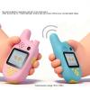 Heayzoki Video Walkie Talkies for Kids, Handheld 2 Pack Rechargeable Two Way Talk Radio, 2 Inch Screen Video Intercom Toy for Indoor Outdoor Family Games Hiking Camping view 3