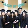 2026 Graduation Decorations - Light Blue Glitter Class of 2026 Banner, We are So Proud of You, Congrats Grad 2026, 2026 Graduation Party Decorations (Pre-Assembly) (Light Blue) view 4