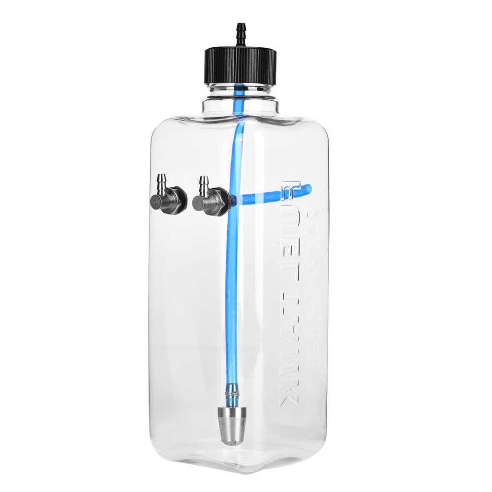 ToysCentral Basics Remote Control Model Accessory Parts Transparent Plastic Fuel Tank for RC Airplane (700ml (for 50-70cc Aircraft))