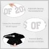 2026 Graduation Decorations - Silver Glitter Class of 2026 Banner, We are So Proud of You, Congrats Grad 2026, 2026 Graduation Party Decorations (Pre-Assembly) (Silver) view 2