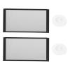 HOOTNEE 2pcs Car Interior Backseat Rearview Mirror for Safety, Wide Angle Observation Mirror Adjustable Mount, Accessory for Vehicle Use view 1