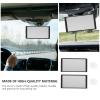 HOOTNEE 2pcs Car Interior Backseat Rearview Mirror for Safety, Wide Angle Observation Mirror Adjustable Mount, Accessory for Vehicle Use view 3