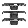 3 Set RC Front Bumper Aluminum Alloy High Strength Abrasion Exquisite Light Weight Remote Control Car Bumper (Black) view 4