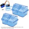 Pssopp Water Proof Receiver Receiving Box, ESC Protector Transparent Box for RC Car Boat with Mounting Screws Easy Installation view 3