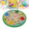 5 in 1 Wooden Sudoku Puzzle Board Game, Multifunctional Desktop Puzzle for Kids, Educational Toy with Checkers, Flying Chess, Gobang, Single Nobles, Fox and Goose Games, Safe and D view 2