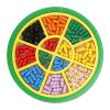 5 in 1 Wooden Sudoku Puzzle Board Game, Multifunctional Desktop Puzzle for Kids, Educational Toy with Checkers, Flying Chess, Gobang, Single Nobles, Fox and Goose Games, Safe and D view 3