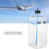ToysCentral Basics Remote Control Model Accessory Parts Transparent Plastic Fuel Tank for RC Airplane (1500ml (for 150-200cc Aircraft)) view 4