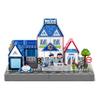 CUBEER 70PCS Police Station Magnetic Tiles Set, Magnet Tiles Building Blocks for Kids,STEM City Police Toys Gifts for Boys 3-5 4-8-12 view 2