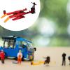 Alignment Machine Model 1:64 Pretend Play Toy,Miniature Sculpture Maintenance Tool Model for Workshop Car Garage Repair Shop, Style B view 3