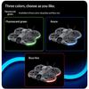 Coyktonty Drone Strip Light for DJI NEO 2/NEO/Mini 4K LED Night Flight Warning Adjustable lamp Belt Brightness (Red) view 3