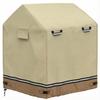Deosk Outdoor Playhouse Cover Waterproof Wooden Playhouse Covers For Kids Play Houses Outside 420D Heavy Duty Oxford Fabric 57"*57"*63"(khaki) view 1