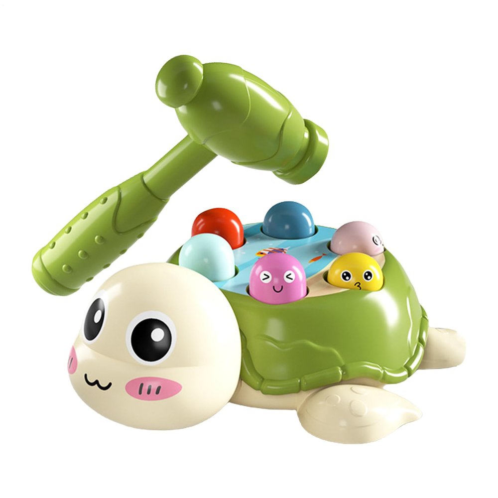 Game ABS 19.5x16x6.9cm | Hammer Game | Turtle Hammering Toy for Kids, Family Fun, Party Game1, Hand-Eye Coordination, Interactive Play, Skill Development and Indoor Entertainment