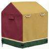 Deosk Outdoor Playhouse Cover Waterproof Wooden Playhouse Covers For Kids Play Houses Outside 420D Heavy Duty Oxford Fabric 57"*57"*63"(Multicolor) view 1