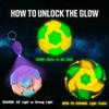 4Pcs Glow in the Dark Magnetic Fidget Spinners with UV Lights, Centrifugal Transforming Sensory Toys for Kids Adults, Luminous Hand Spinner Party Favors, Stress Relief Goodie Bag Stuffers view 4