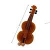 15inch Rock Star Guitar Plush Toy - Soft Stuffed Musical Instrument Throw Pillow, Cute Music-Themed Decor for Home, Bedroom, Festival Gift (Violin) view 2