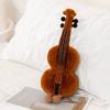 15inch Rock Star Guitar Plush Toy - Soft Stuffed Musical Instrument Throw Pillow, Cute Music-Themed Decor for Home, Bedroom, Festival Gift (Violin) view 3