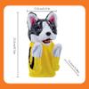 Dog Hand Puppet Kung Fu Husky Soft Soundable Boxing Hand Interactive Washable Plush Battle Boxing Husky Toys for Toddlers, Puppets for Kids view 2