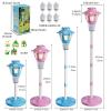 2 Pack Street Lamp Bubble Machine with Light, Rechargeable Outdoor Summer Bubbles Toys for Kids & Adults, Bubble Blower and Wand Toy, Birthday Christmas Party Gifts for Toddlers Teens view 2