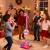 Kids Microphone with Stand - 2026 New Karaoke Machine for Budding Singers, Built-in Music & Echo, 6 Colorful Lights, Adjustable Stand for Girls Boys Birthday Gift (Pink+Black) view 4