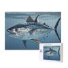 Puzzles 500 Pieces Bluefin Tuna Thunnus Jigsaw Puzzles Wooden Photo Puzzle for Adults Personalized Picture Puzzle Classic Jigsaw Puzzle for Family Wedding Birthday Valentine's Day Gifts 15.7 x 11 Inch view 1