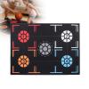 Basketball Training Mat - Anti-Skid Rubber Silent Shock-Absorbing Footwork Mat, Basketball Sticky Mat Ideal for Kids Home Basketball Drills & Indoor Skill Training, Safe Practice Sessions (24*16 inch) view 1